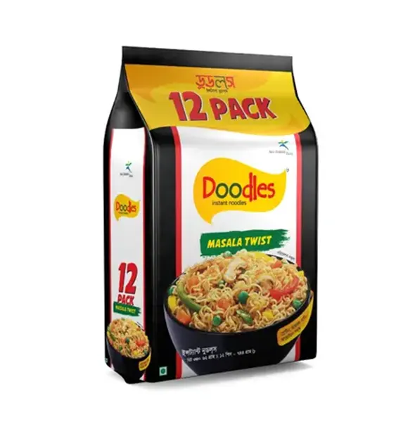 Doodles Instant Noodles Masala Twist 12 PCS